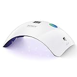 LED UV Lampe für Gelnägel, SUNUV Nageltrockner für Nägel Gel mit 30/60/99s Timer, Infrarot Sensor, LCD Display Schwarz, Geschenk zu Valentinstag für Frauen- Valentinsgeschenk für Paare und Ehepartner*