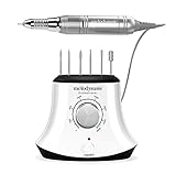 MelodySusie Nagelfräser 30000 U/min Professionelle Elektrische Nagelfeile Maniküre Pediküre Set Gelnägel Nagelpflege Fräser Set für Nagelstudio Zuhause mit Fußpedal und 6 Bits*