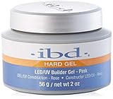IBD Hard Gel LED/UV Builder Gel, Pink, 1er pack (1 x 56 g)*